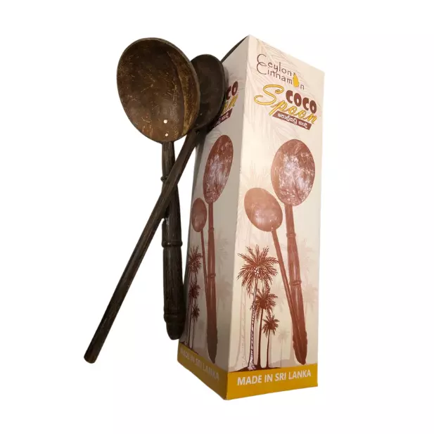coconut shell spoons box